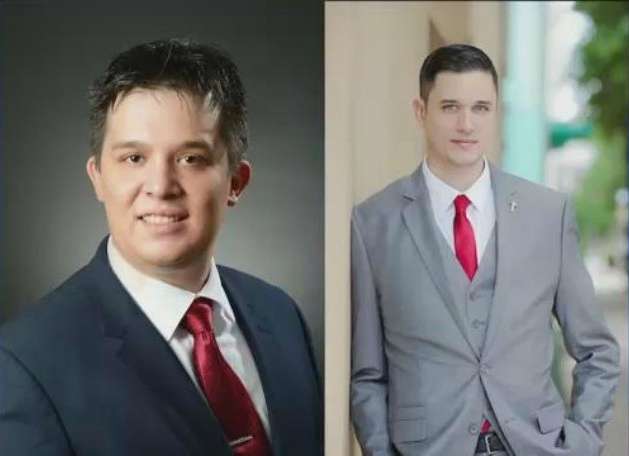 Libertarian candidates for U.S. Senate, Paul Stanton and Augustus Invictus.