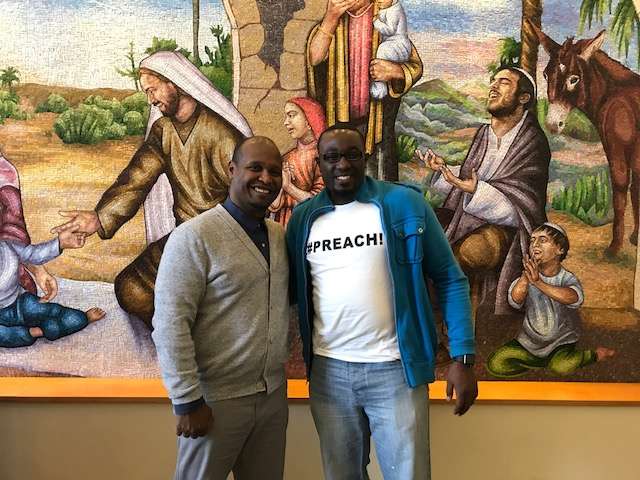 Chaplain Jason O'Rourke has started to use full spectrum listening with patients at Florida Hospital. Photo: Danielle Prieur