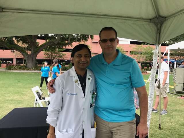 Dr. Bobby Nibhanupudy and Blayne Badura reunite at Florida Hospital's event for organ donors and recipients. Photo: Flickr Creative Commons