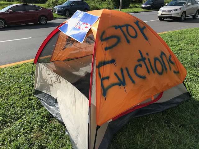 Almost 590 families could be homeless tomorrow when FEMA funding ends. Photo: Danielle Prieur