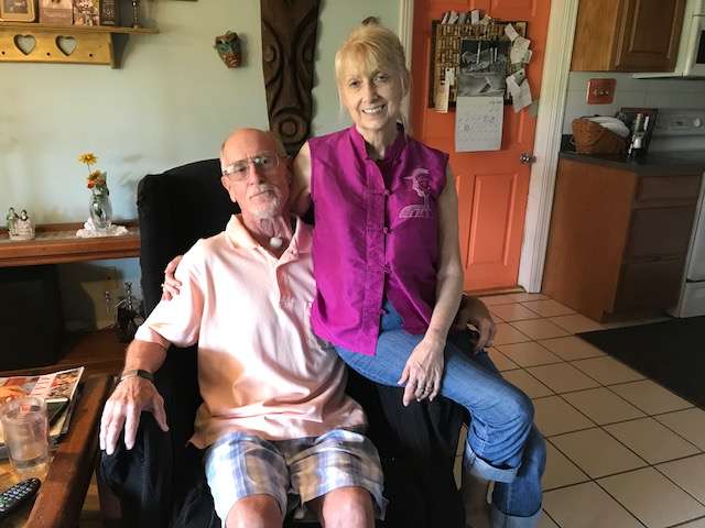 Jay Post's throat cancer diagnosis changed his life. Now that he's recovering, he wants to make sure other firefighters get the insurance and benefits they need. Photo: Danielle Prieur