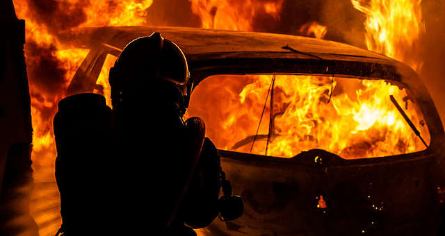 Firefighters can use kits to clean off their gear after responding to a fire. Photo: Flickr Creative Commons