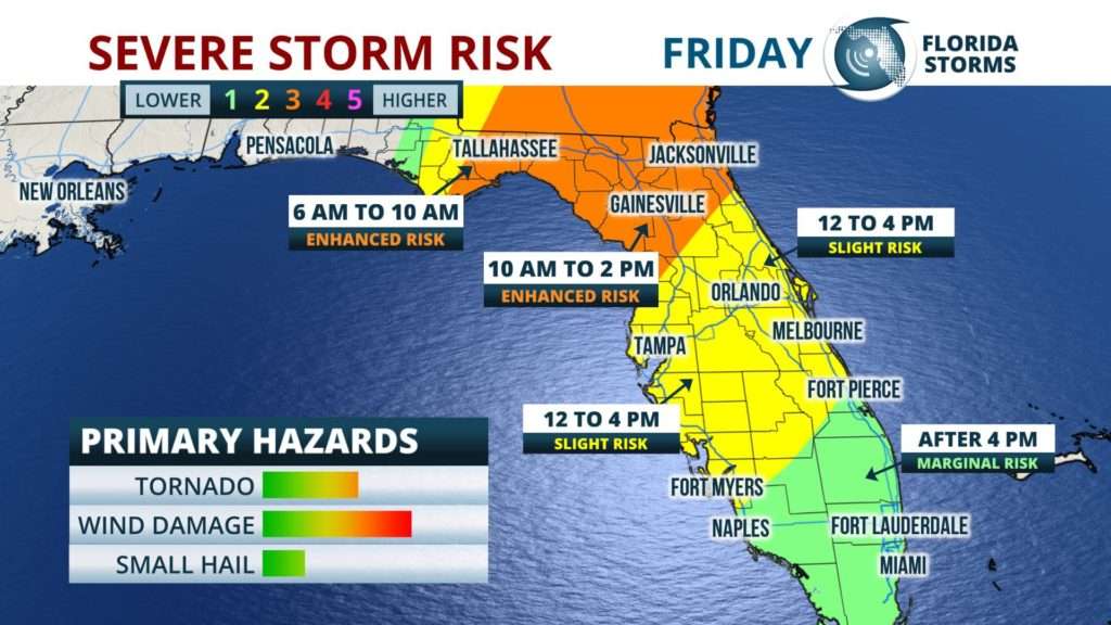 Dangerous Squall Line Approaches Florida - Central Florida News ...