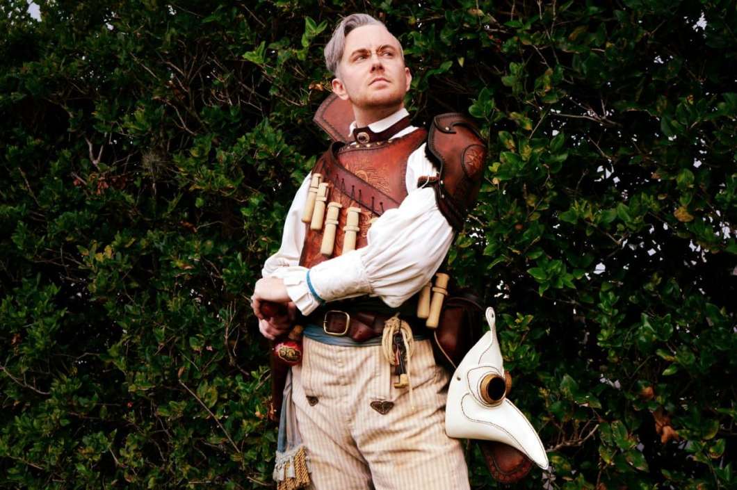 Jamie Kruger cosplaying Percy de Rolo from “Critical Role,” an animated web series where characters play Dungeons and Dragons. Kruger, a transgender man, was crossplaying before he medically transitioned, finding it a safe way to be recognized as a man: "If things went south, I could always just say it was a costume." (Photo: Dorian Kelley, @afterwits on Twitter)