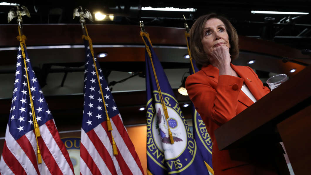 House Speaker Nancy Pelosi, D-Calif., holds a news conference on June 5. The House is voting Tuesday on a resolution to authorize lawsuits to obtain information on the Mueller investigation.