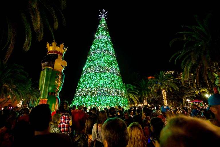 Eola Wonderland Christmas Tree Show Lights Up Friday Central Florida