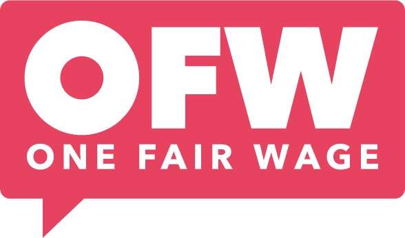 Image: One Fair Wage Logo, https://onefairwage.site/