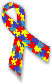 Autism Awareness Ribbion (via: Meleese)