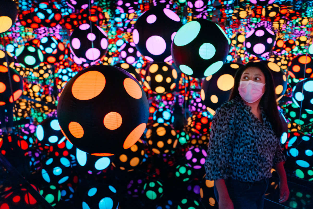 Dots all, folks—at the Hirshhorn, artist Yayoi Kusama immerses viewers in infinity - NPR News - Vimarsana News