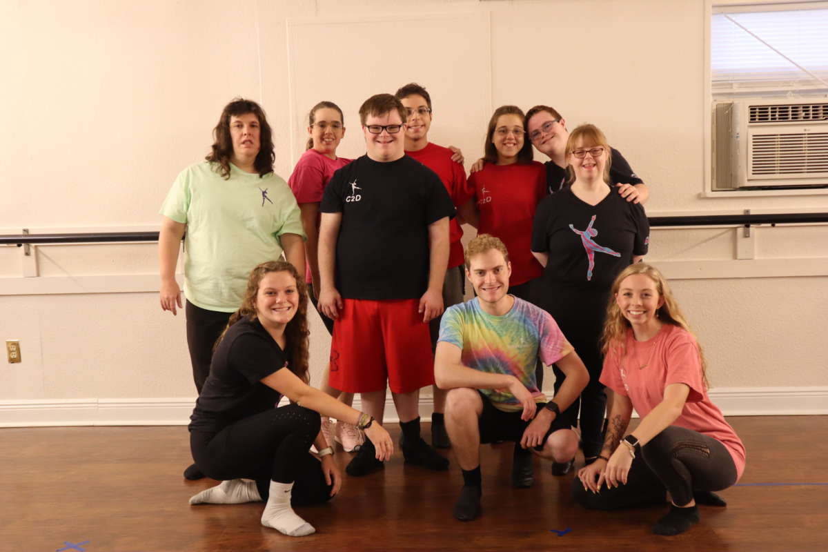 Nicolle Osorio– Chance 2 Dance students get together for a group picture after a sweaty session of Hip Hop class with Miss Angel.